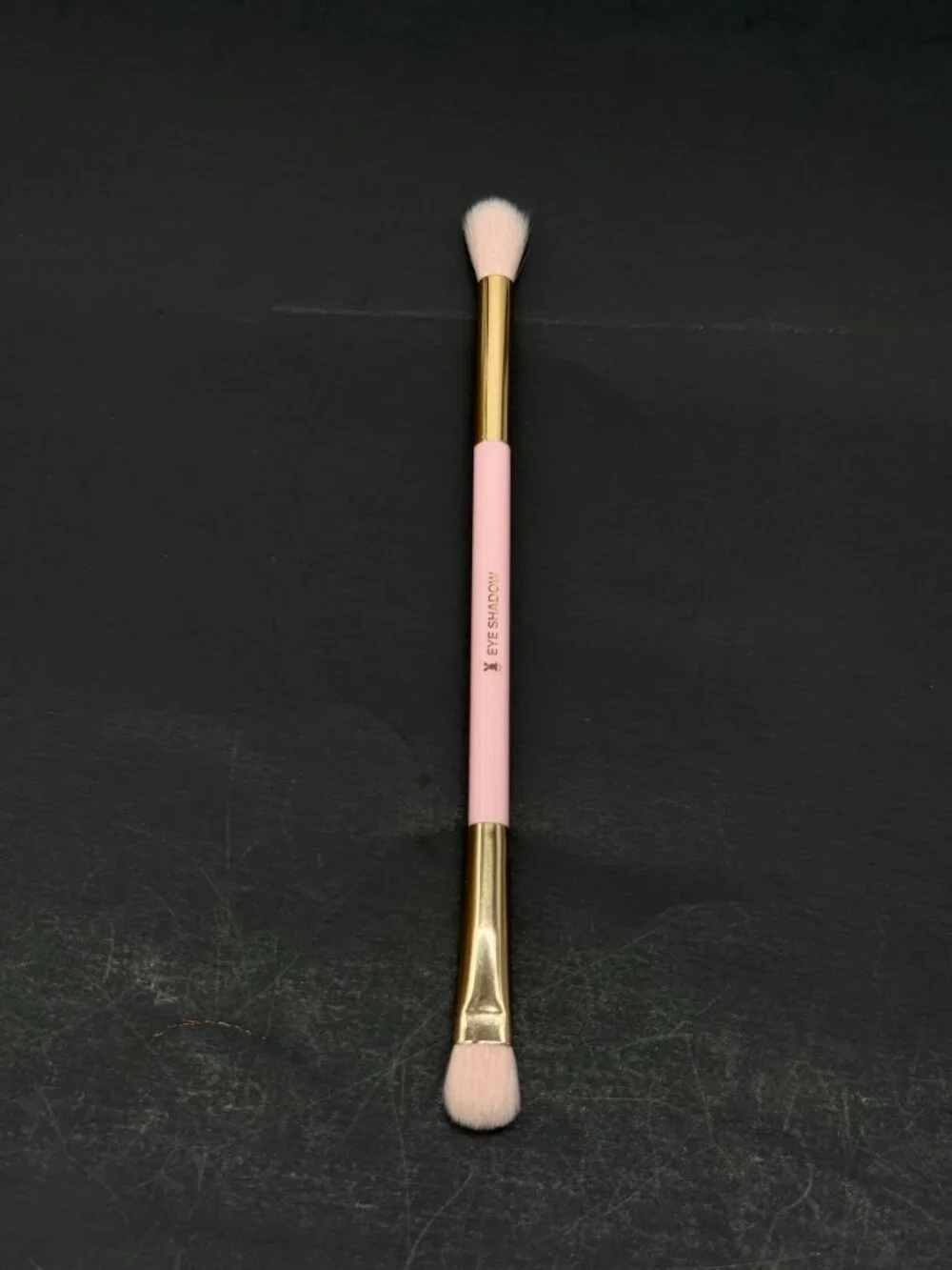 Too Faced Dual-Ended Eye Shadow Brush Pink - NEW